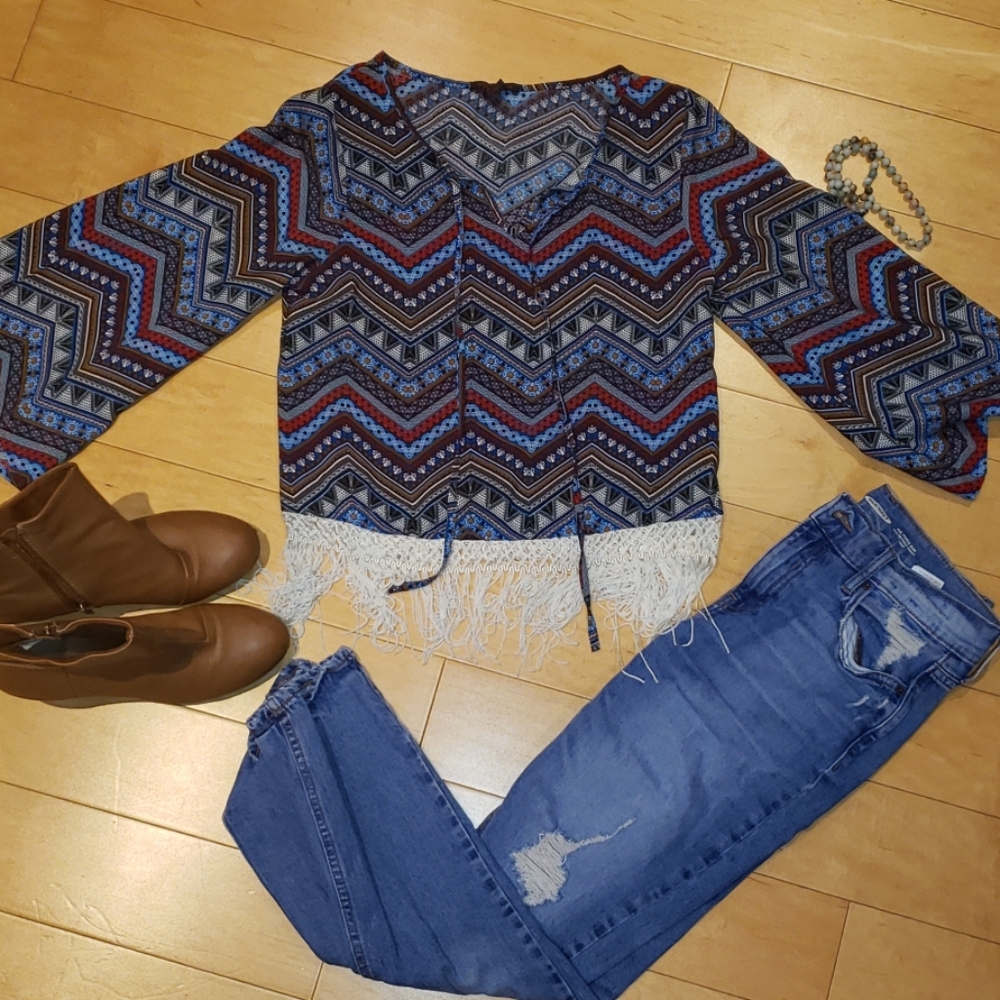 Boho vintage shirt